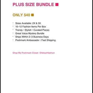 Plus Size Fashion Bundle